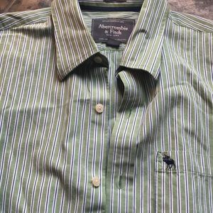 Men’s XL stripped Abercrombie dress shirt